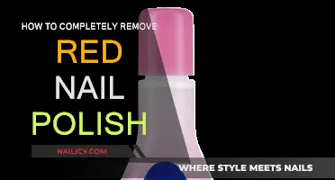Eradicating Red Nail Polish: A Comprehensive Guide