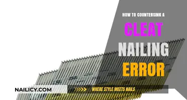 Fixing Cleat Nailing Mistakes: A Guide to Countersinking Errors
