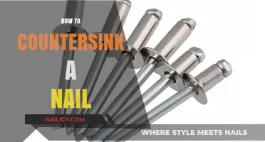 Mastering the Art of Countersinking Nails: A Step-by-Step Guide