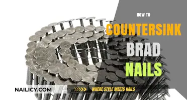 Mastering Countersinking: A Step-by-Step Guide to Brad Nail Techniques