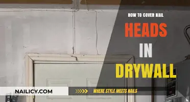Conceal Nail Heads in Drywall: Quick and Easy Patching Techniques
