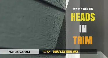 Concealing Nail Heads in Trim: A Quick Guide