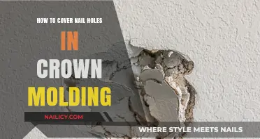 Easy Fixes: Concealing Nail Holes in Crown Molding Seamlessly