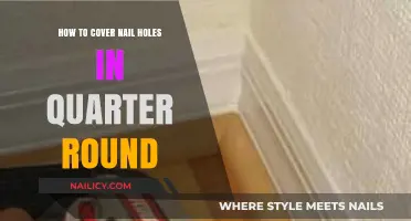 Easy Fixes: Concealing Nail Holes in Quarter Round Molding
