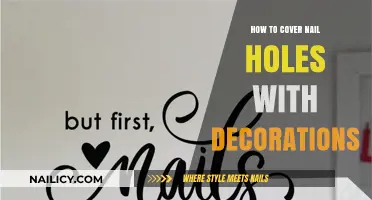 Creative Ways to Conceal Nail Holes with Stylish Decorations