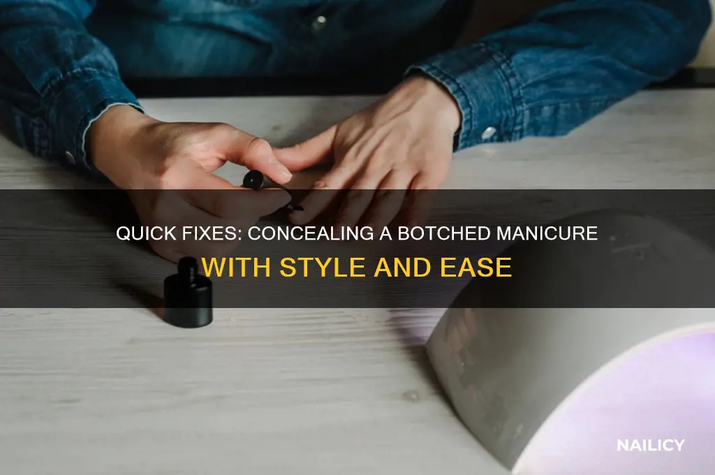 how to cover up a bad nail job