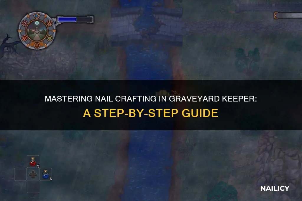 how to craft nails in graveyard keeper