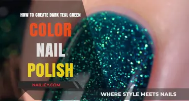 DIY Dark Teal Green Nail Polish: Mixing Tips and Tricks
