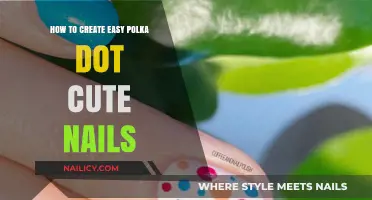 Creating Cute Polka Dot Nails: Easy Steps