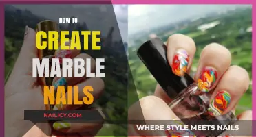 Elegant Marble Nails: Step-by-Step Guide to DIY Nail Art