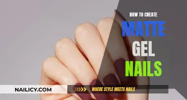 Creating Matte Gel Nails: A Step-by-Step Guide