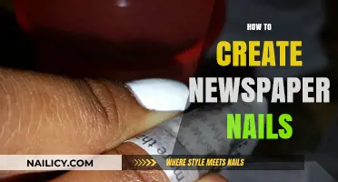 Creative Newspaper Nails: Easy DIY Guide for Unique Manicures