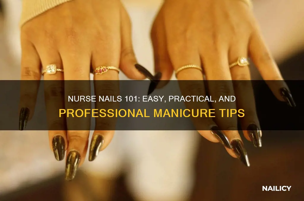 how to create nurse nails