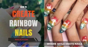 Vibrant Rainbow Nails: Easy Steps for a Colorful Manicure