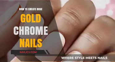 Glamorous Rose Gold Chrome Nails: A Step-by-Step DIY Guide