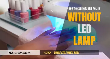 Gel Nail Polish Curing: No LED Lamp Required