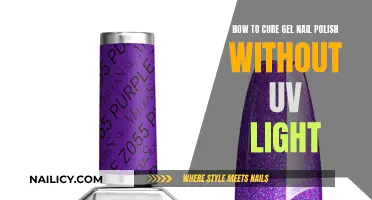 Gel Nail Polish: Curing Without UV Light