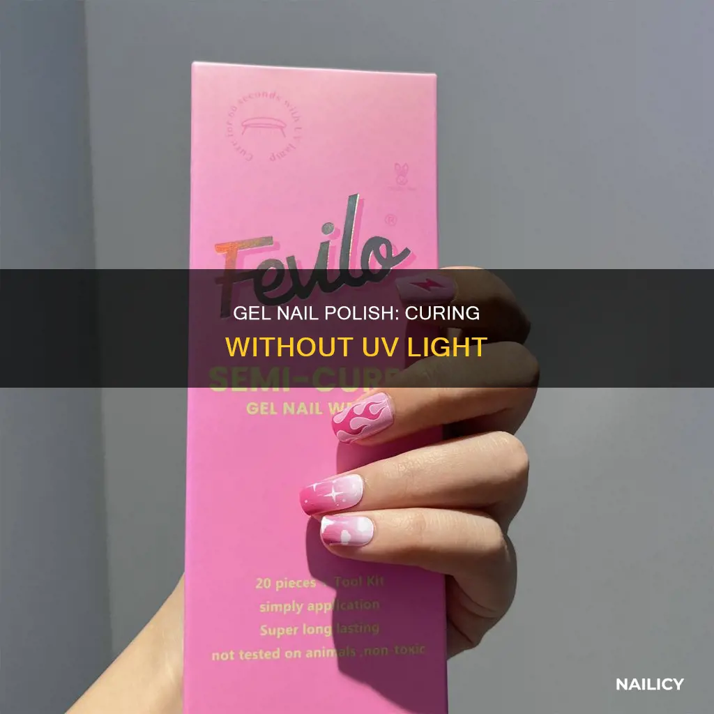 how to cure gel nail polish without uv light