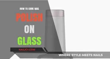 Mastering the Art of Curing Nail Polish on Glass Surfaces