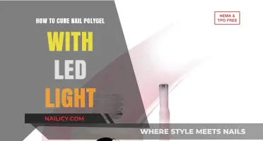 Mastering Polygel Curing: LED Light Techniques for Perfect Nails