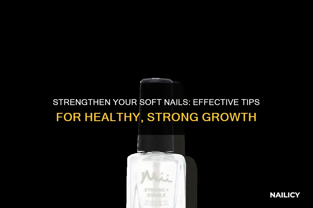 how to cure soft nails