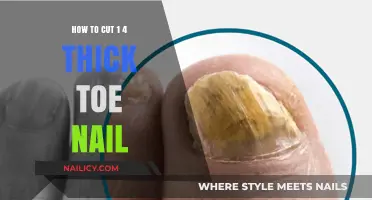 Trimming Thick Toenails: An Easy Guide