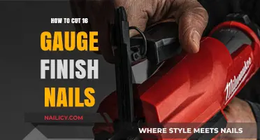 Cutting 16-Gauge Finish Nails: Mastering the Precision
