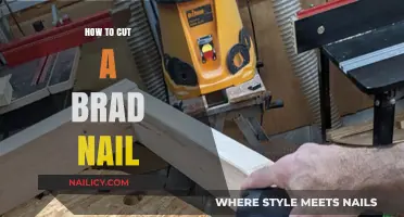 Cutting Brad Nails: A Quick and Easy Guide