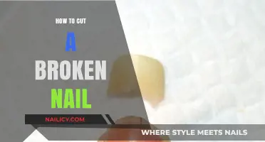 Repairing a Broken Nail: A Quick Guide to Trimming