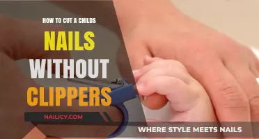 Trimming Your Child's Nails: No Clippers Needed