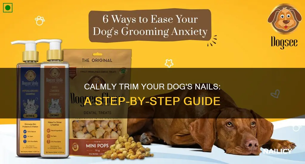 how to cut a dog