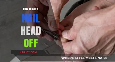 Cutting Off Nail Heads: The Safe Way