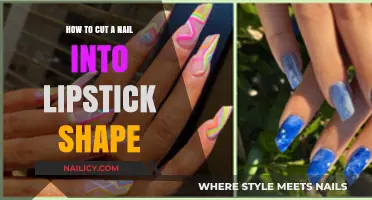 Creating Lipstick-Shaped Nails: A Step-by-Step Guide