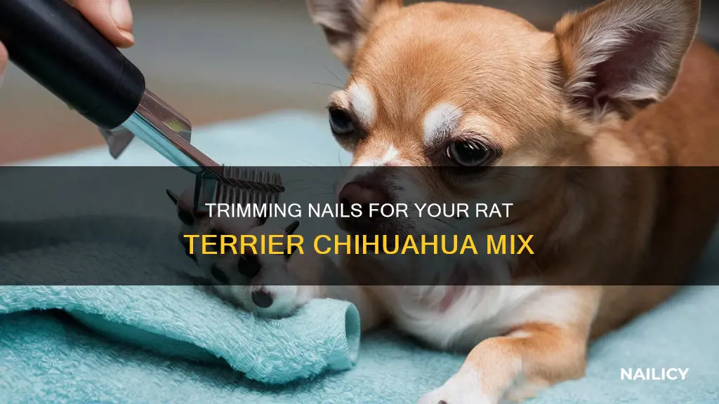 how to cut a rat terrier chihuahua mix nails