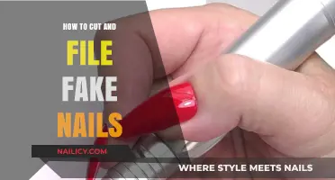 The Perfect Fake Nails: Cut and File Like a Pro