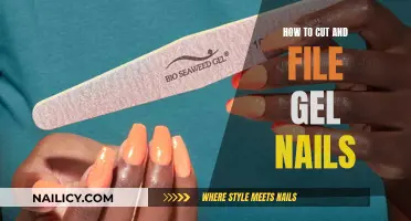 Gel Nails: Cutting and Filing for a Perfect Finish