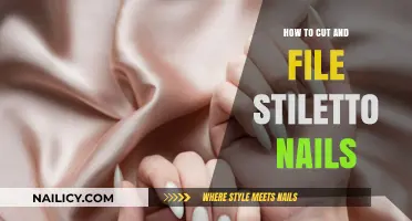 Stiletto Nails: Cutting and Filing Guide