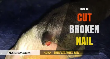 Trimming a Broken Nail: A Safe Guide