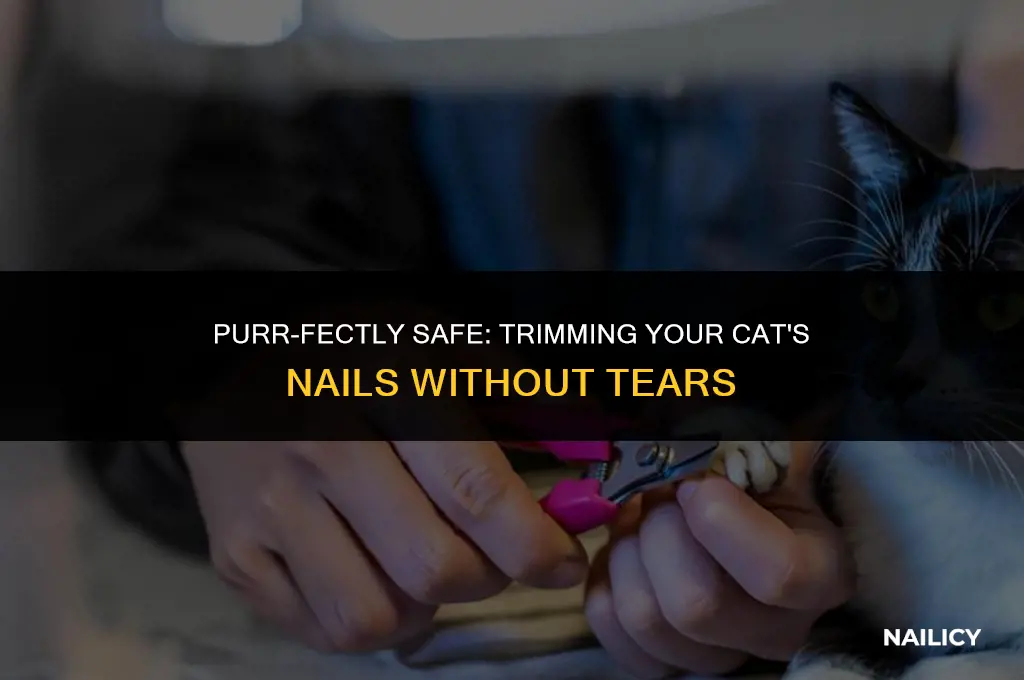 how to cut cat