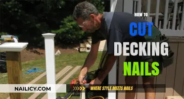 Cutting Decking Nails: The Safe and Easy Way