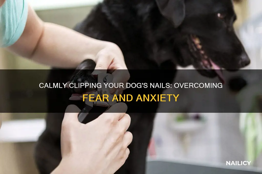 how to cut dog