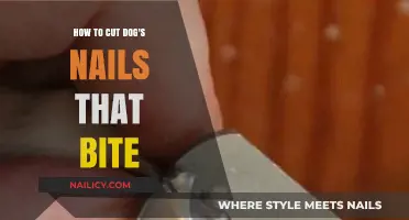 Calmly Trim Your Dog's Nails: A Biting Issue