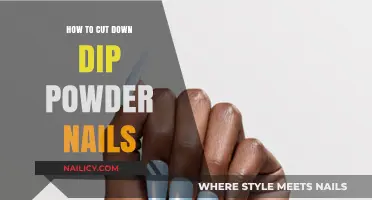 Trimming Dip Powder Nails: Easy Steps for a Quick Fix