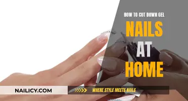 Trimming Gel Nails: DIY Home Manicure Tips