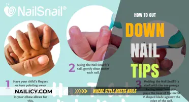 Trimming Nail Tips: A Step-by-Step Guide