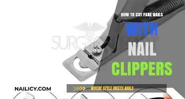 Trimming Fake Nails: Clipper Technique for Artificial Nails