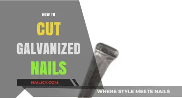 Cutting Galvanized Nails: The Right Way