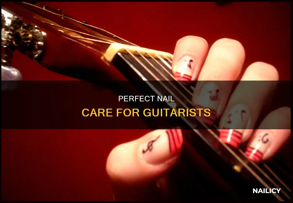 how to cut my nails for guitar