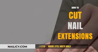 Trimming Nail Extensions: A Step-by-Step Guide