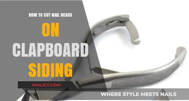 Trimming Nail Heads on Clapboard Siding Like a Pro
